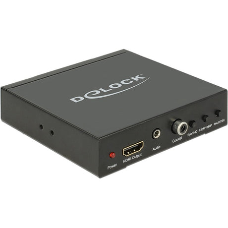 Delock konverter scart hdmi > hdmi scaler (sort)