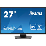 Iiyama prolite t2752msc-b1 27 touchscreen-skærm (sort, HDMI, skærmport, 2x USB-A, USB-B)