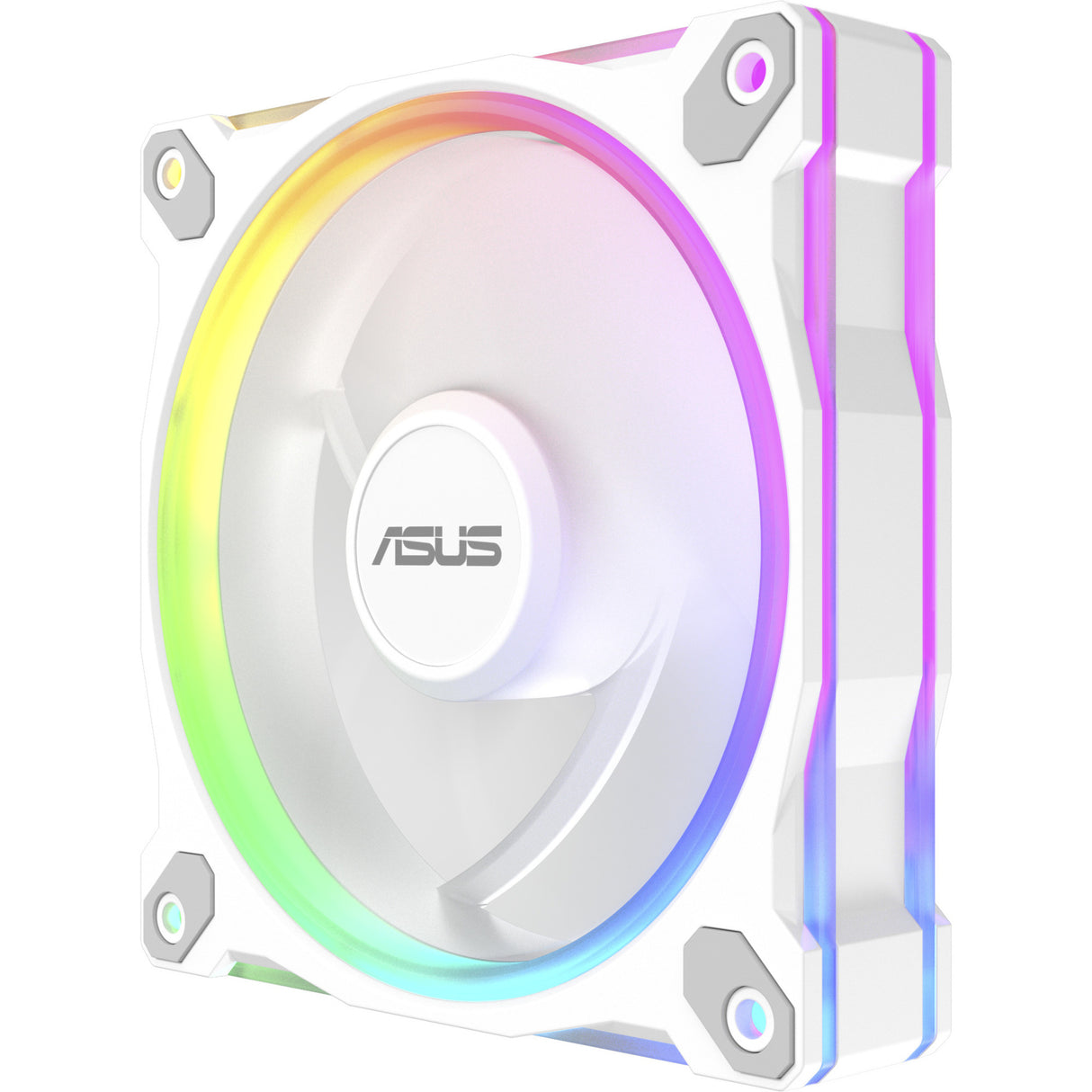 Asus prime mr120 argb reverse ventilator - triple pack case fans (hvide, 3 styk, 120 x 120 x 28 mm, 3 styk)