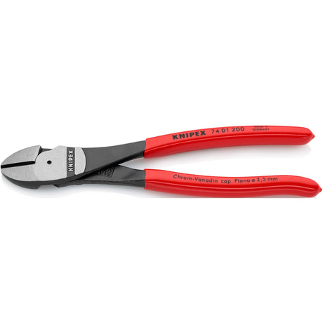 Knipex 74 01 200 elektrisk sideskæretang poleret plast 200mm