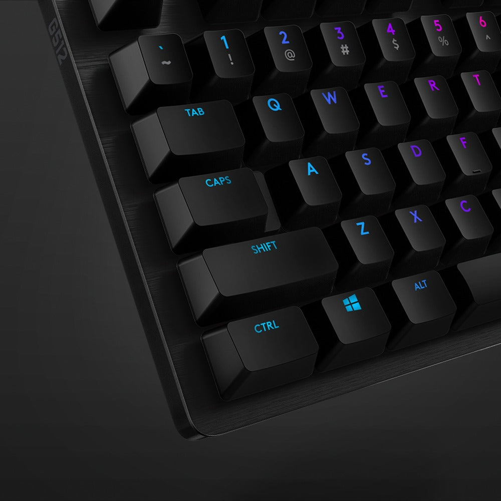 Logitech Logitech G512 Carbon LightSync RGB Mekanisk spiltastatur