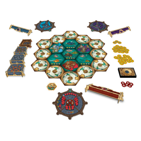 Asmodee diluvium bordspel (engels, 2 - 4 spelers, 30 - 60 minuten, vanaf 10 jaar)
