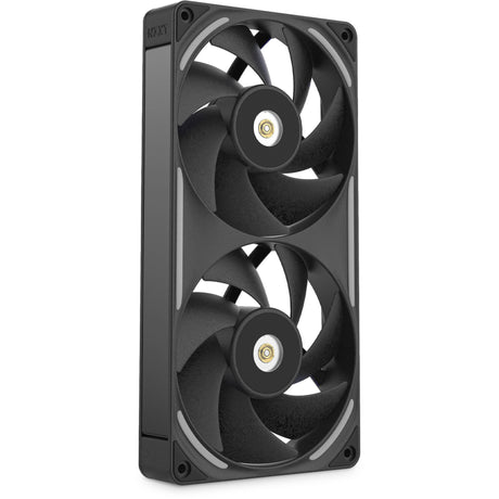 Nzxt f240x rgb case fans (sort, 2 stk, 240 x 120 x 30 mm, pwm)