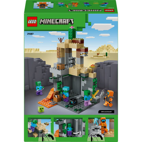 Lego minecraft 21587 zombie fangehul