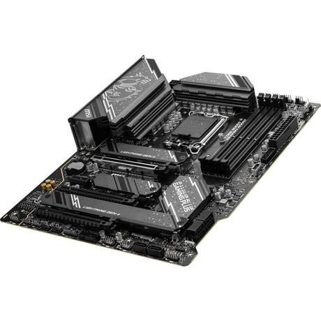 MSI Z790 Gaming Plus Wi-Fi Socket 1700 bundkort (grå sort, RAID, 2,5 GB-LAN, Wi-Fi 6e, BT, lyd, ATX)