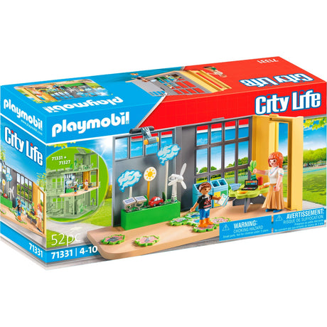 Playmobil byliv - ekspansion klimavidenskab byggelegetøj (71331)