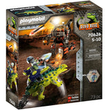 Playmobil Dino Rise - Saichania: Defense of the Fighters Construction Toy (70626)
