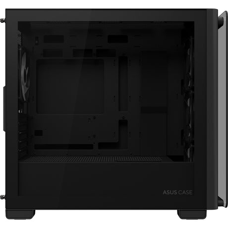 Asus a23 plus mini tårnetui (sort | 2x USB-A | 1x USB-C | RGB | hærdet glas)