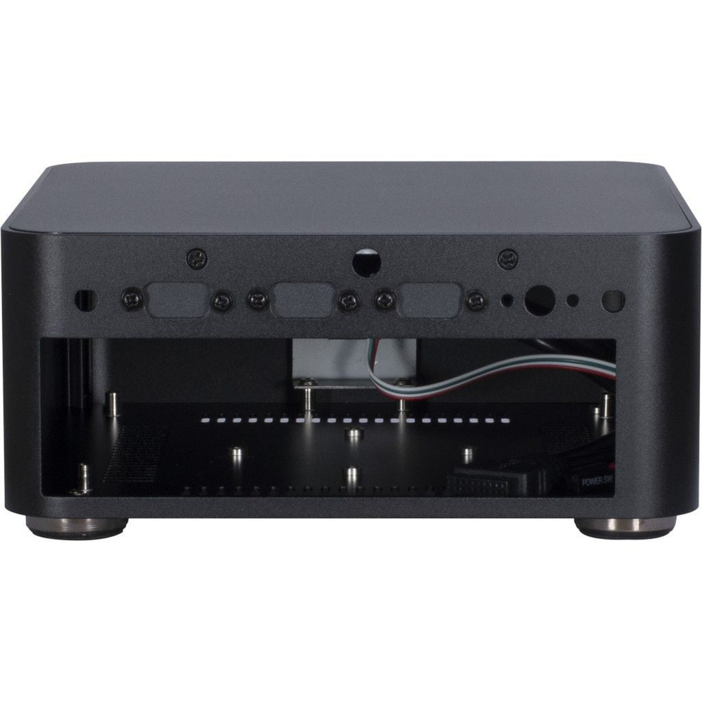 Inter-tech ITX A80 HTPC-hus (sort | 2x USB-A)