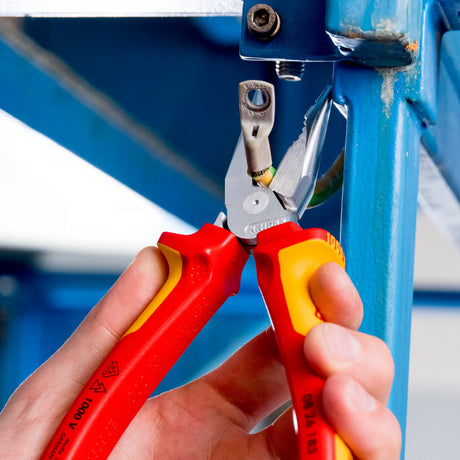 Knipex spidstænger kombinationstænger (rød gul)