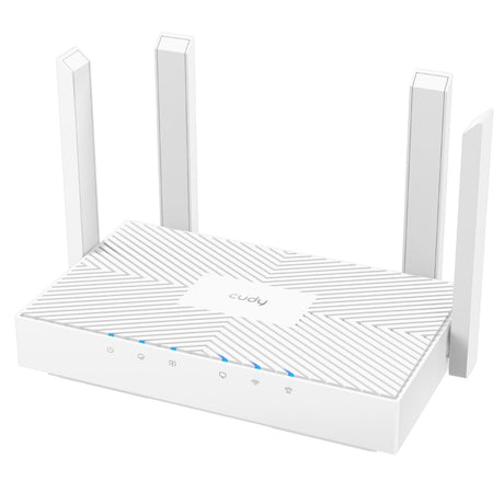 Cudy ac1200 gigabit wi-fi router (hvid, app)