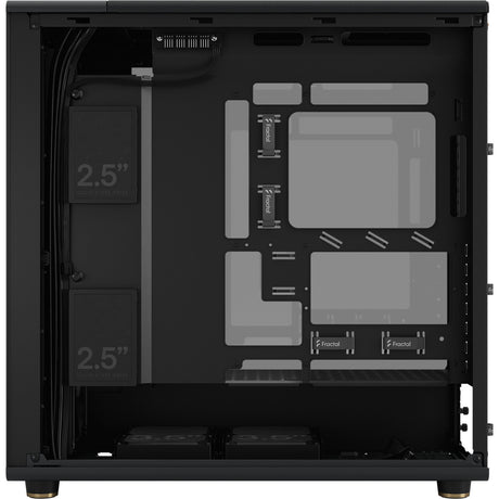 Fractal Design North XL RC Charcoal Black TG Dark Midi Tower Housing (sort træfarve | 2x USB-A | 1x USB-C | hærdet glas)