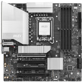 MSI Pro B860M-A WiFi Socket 1851 bundkort (sølv, RAID, 5GB-LAN, WiFi 7, BT, lyd, µATX)