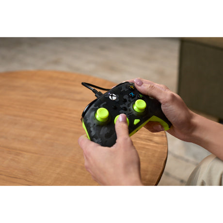 Turtle Beach Rematch Core Wired Controller (Sort Gul, Xbox Series X|S, Xbox One, PC)