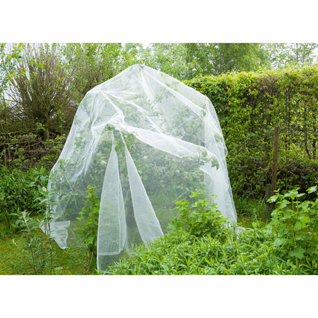 Nature anti-insectengaas insectenhor (wit transparant, 5.2 x 5 m)