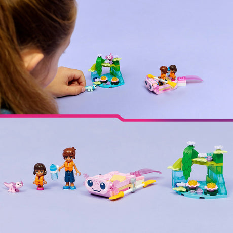 Lego friends axolotl eventyrbådbyggesæt - legetøj - 42681