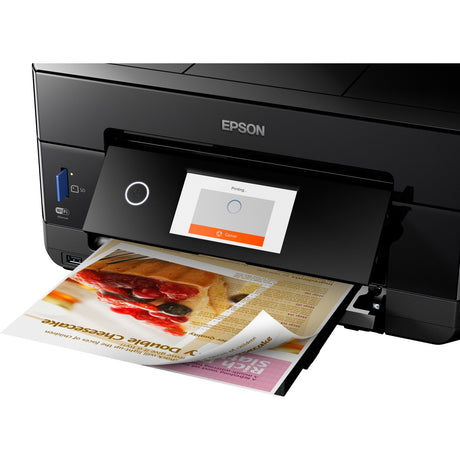 Epson expression premium xp-7100 alt-i-en inkjetprinter (sort, scan, kopi, LAN, Wi-Fi)