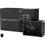 Vær stille! dark power pro 13 modulær 1300 watt strømforsyning (sort, 2x 12vhpwr, 6x pcie)