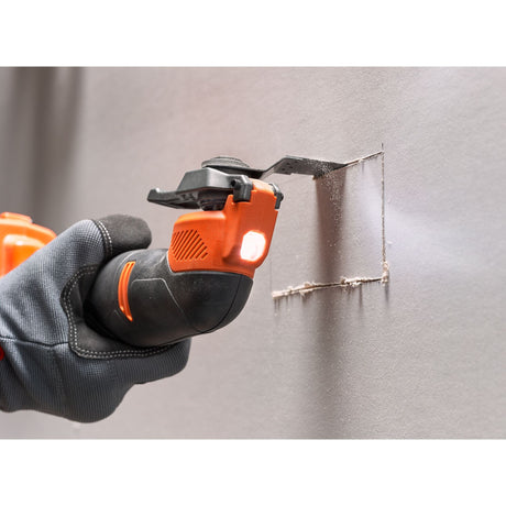 Black+decker bdcos18n-xj 18v oscillerende multitool multifunctioneel gereedschap (oranje zwart, accu en oplader niet inbegrepen)