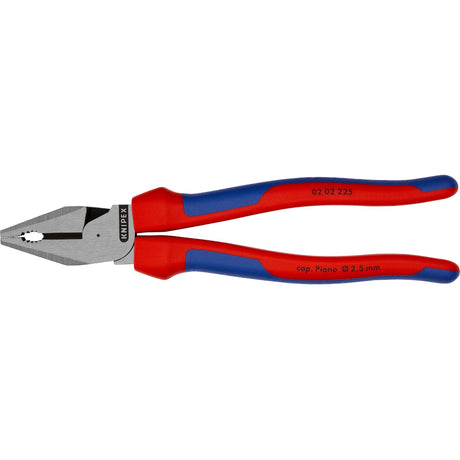 Knipex power kombinationstænger 225 mm kombinationstænger (rød blå)