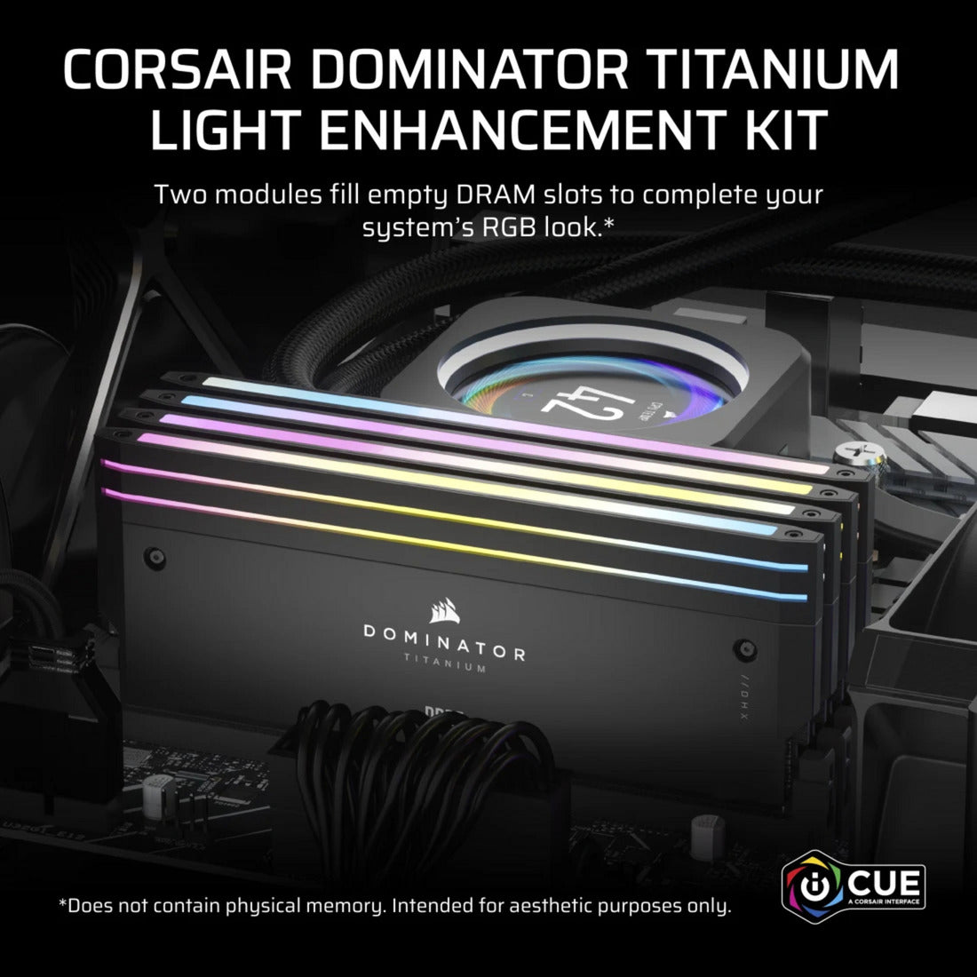 Corsair arbejdshukommelse (sort, cmplekit2)