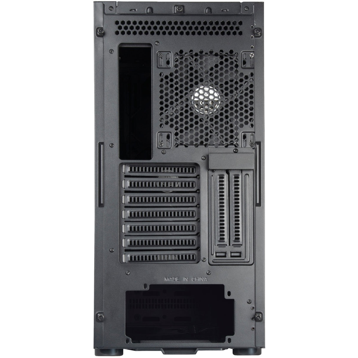 Silverstone seta q1 midi tårnhus (sort | 2x USB-A | 1x USB-C)