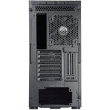 Silverstone seta q1 midi tårnhus (sort | 2x USB-A | 1x USB-C)