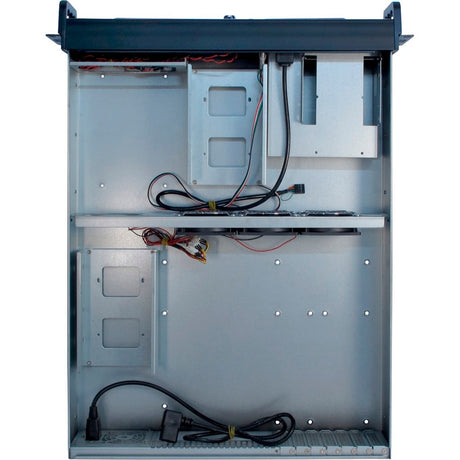 Inter-tech 2u-2098-sl rackhus (sort | 2x USB-A)