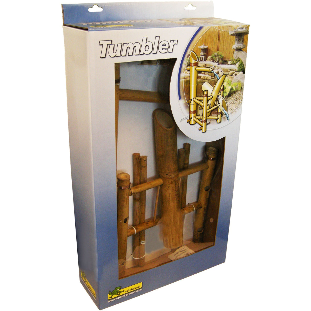 Ubbink acquaarte - bambus vand tumbler vand funktion (brun)