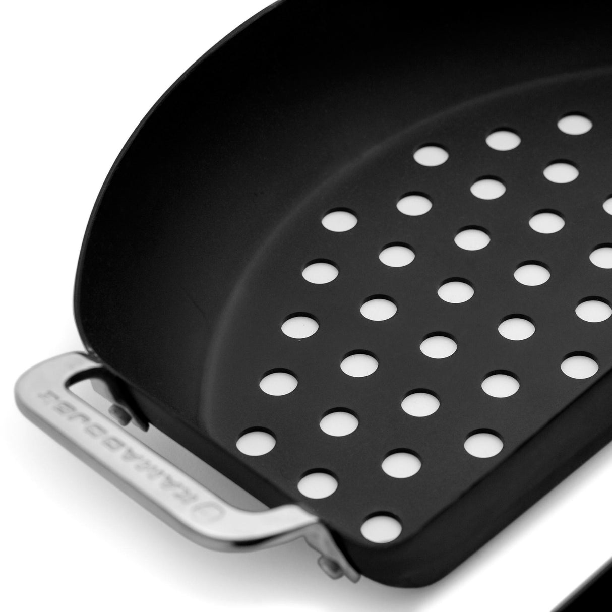 Kamado Joe Karbon Steel Half Moon Pan Set Stegepande