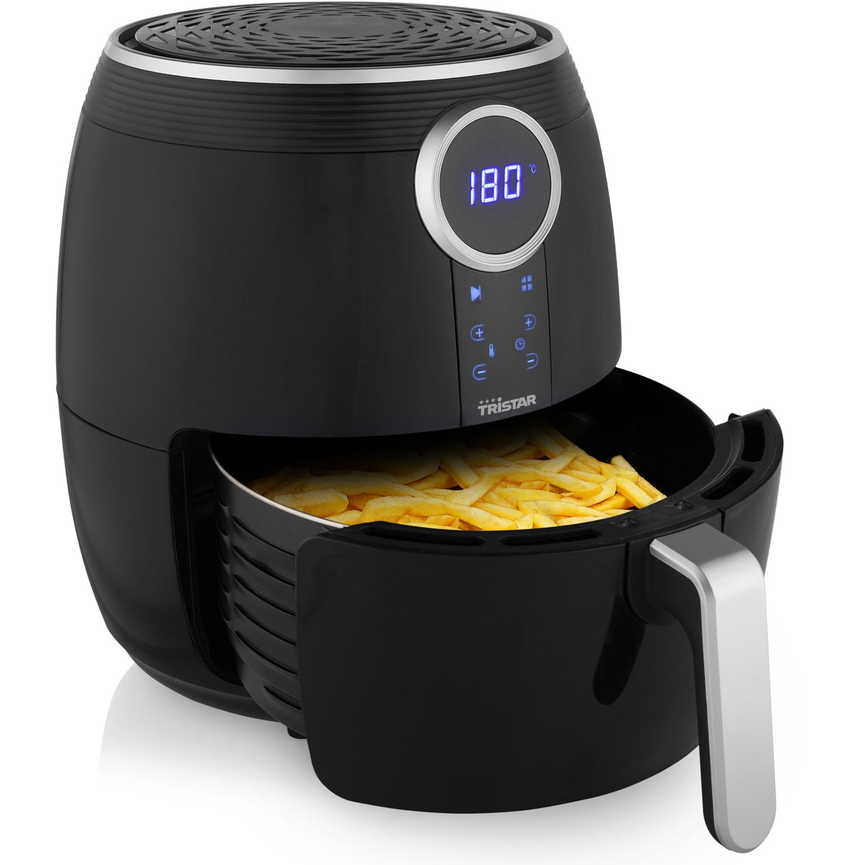 Tristar fr-6956 digital sprød frituregryde varmluftfriture (sort, 4,5 liter)