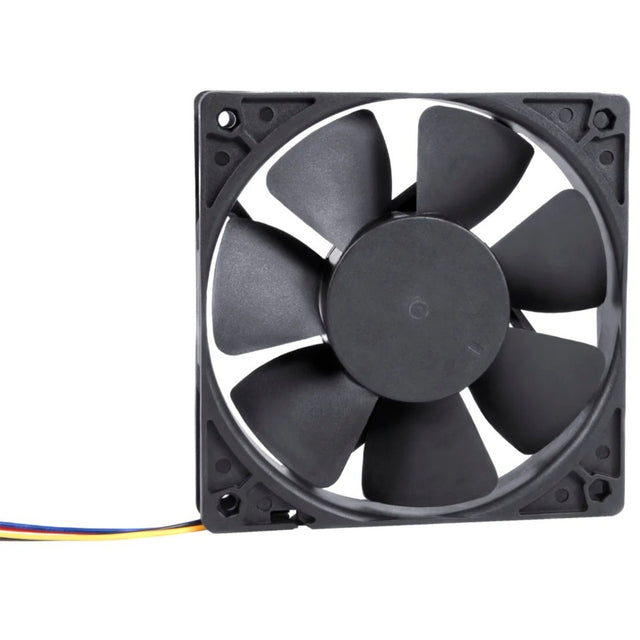Alphacool core 120 mm ventilatorhus ventilator (sort, 120 x 120 x 25 mm, pwm)