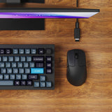 Keychron m2 trådløs gaming mus (sort)