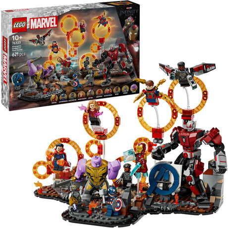 Lego ® marvel avengers: slutspillets sidste kampbyggesæt - 76323