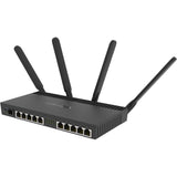 Mikrotik RB4011igs+5hacq2hnd-in router (sort, Annapurna Alpine AL21400 CPU, SFP+, Wi-Fi 5)