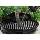 Weber tresidet rensebørste grillrensebørste (sort rød, 30 cm)
