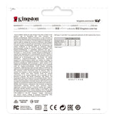 Kingston Data Traveler 70 256 GB USB-stick (sort, DT70 256 GB, USB-C 3.2 gen 1)