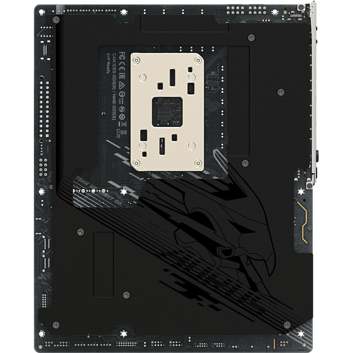 Gigabyte x870e aorus pro x3d socket am5 bundkort (sort, raid, 5GB-lan, wi-fi 7, bt, lyd, atx)