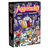 Europæisk spillernetværk aggretsuko: work rage balance kortspil (engelsk, 3 - 6 spillere, 30 minutter, fra 10 år)