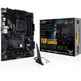 Asus Tuf Gaming B550-Plus WiFi II Socket AM4 bundkort (sort, RAID, GB-LAN, WiFi 6, BT, lyd, ATX)