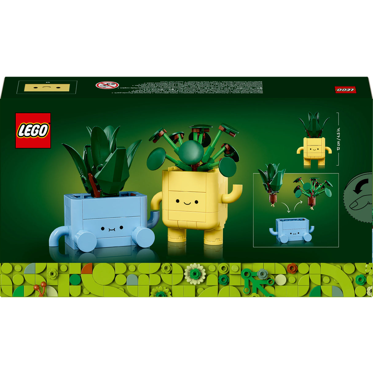 Lego den botaniske samling - muntre planter byggelegetøj (10349)
