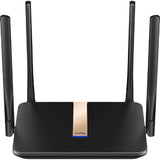 Cudy AC1200 Wi-Fi Mesh 4G LTE Cat4 Mesh-router (sort, mesh, app, Nano SIM-slot)