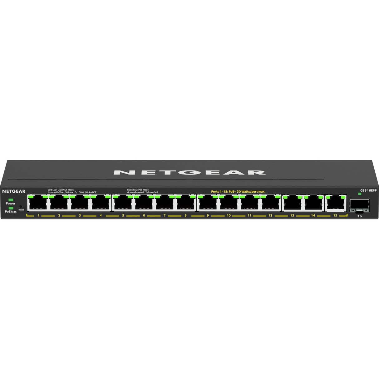 Netgear gs316epp switch (sort)