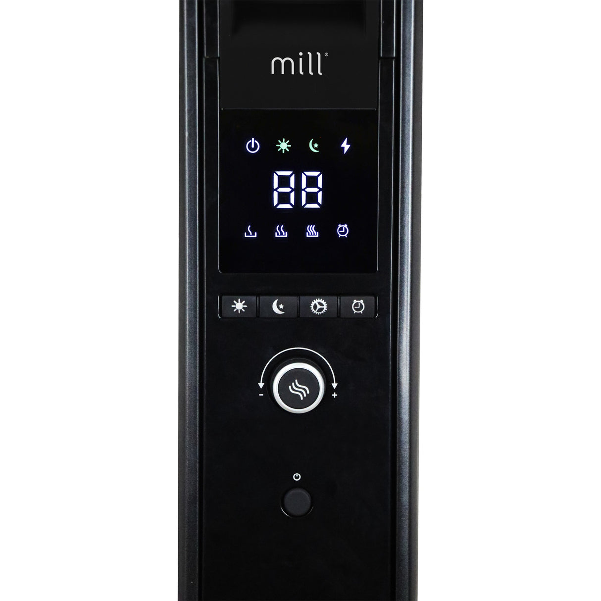 Mill oil radiator ab-h1000dnblack (sort)