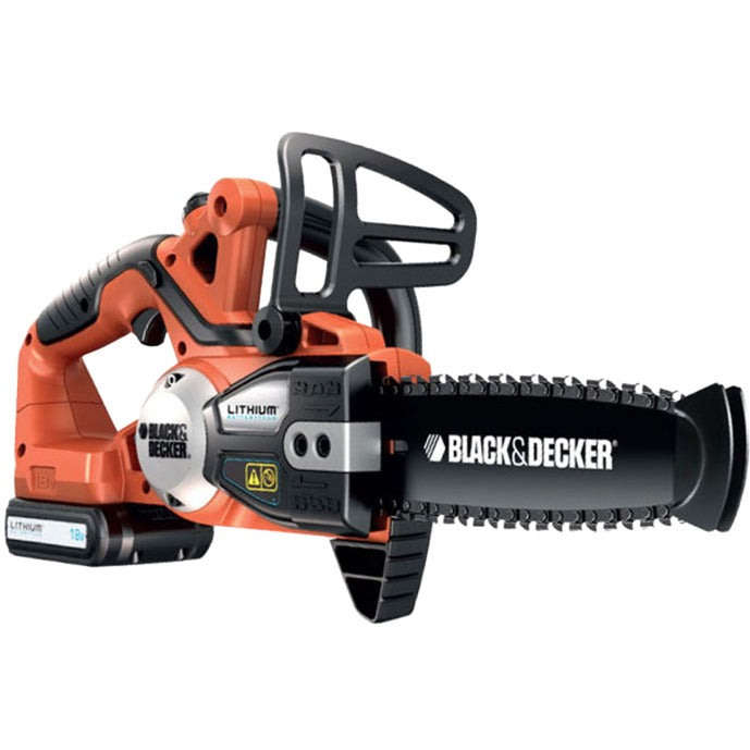 Black+decker gkc1820l20 batteri elektrisk motorsav (orange sort, batteri inkluderet)