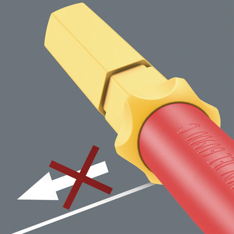 Wera kraftform kompakt vde 16 ekstra slim 1 værktøjssøger skruetrækker (rød gul, 16 stykker)