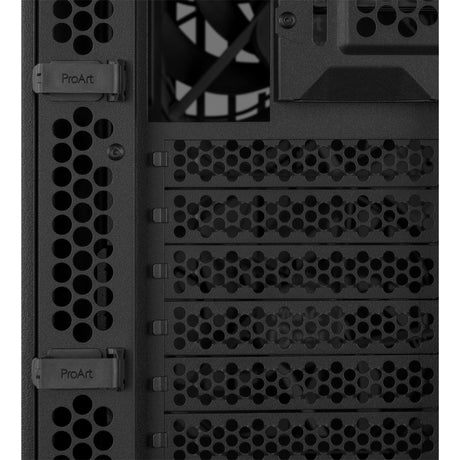 Asus proart pa401 - midi-tårnhus i hærdet glaspanel (sort | 2x USB-A | 1x USB-C | hærdet glas)