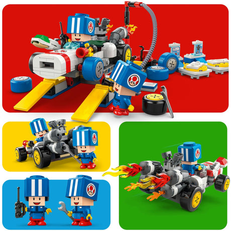 Lego super mario 72035 mario kart tudser garage