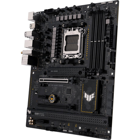 Asus Tuf Gaming B650-Plus WiFi Socket AM5 bundkort (sort lys orange, RAID, 2,5 GB-LAN, Wi-Fi 6, BT 5.2, Lyd, ATX)