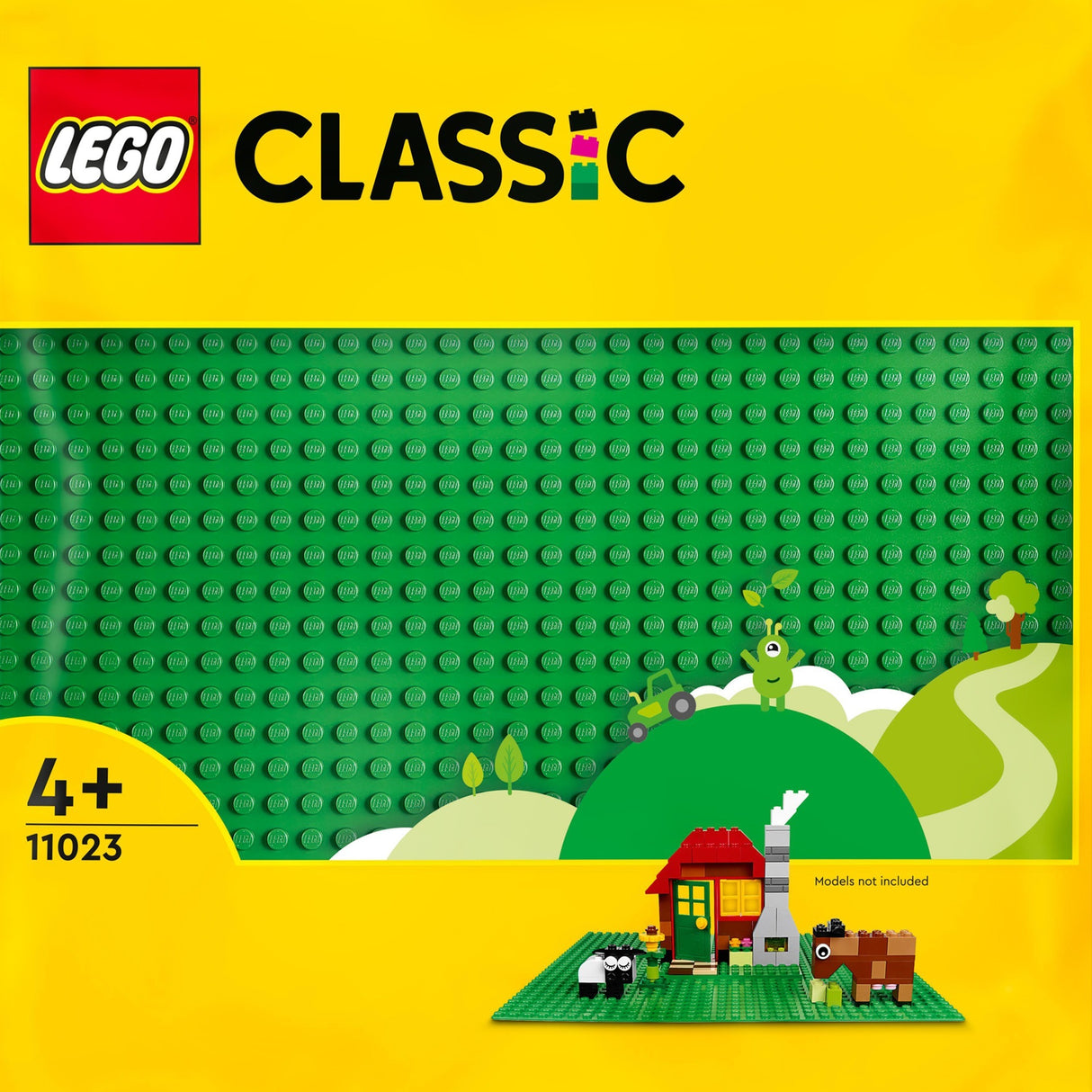 Lego classic 11023 byggeplade grøn